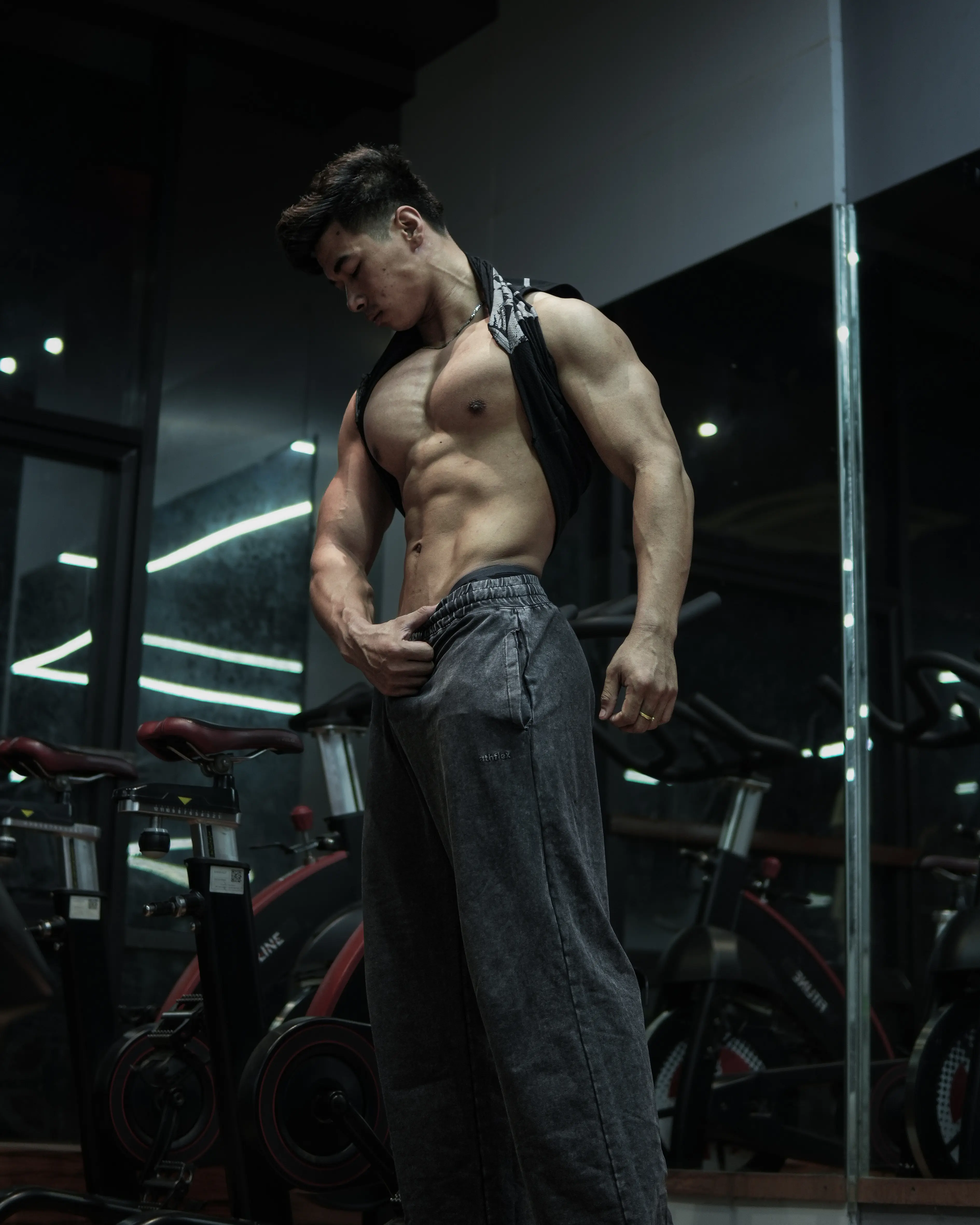 Raj after fat loss transformation at Bear Biceps Gym near Waghodia Road